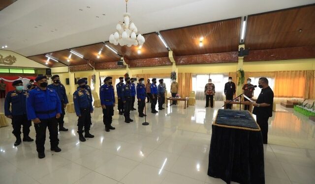 Penuhi Amanat Permendagri, Wali Kota Khairul Lantik Pejabat Fungsional di Satuan PMK