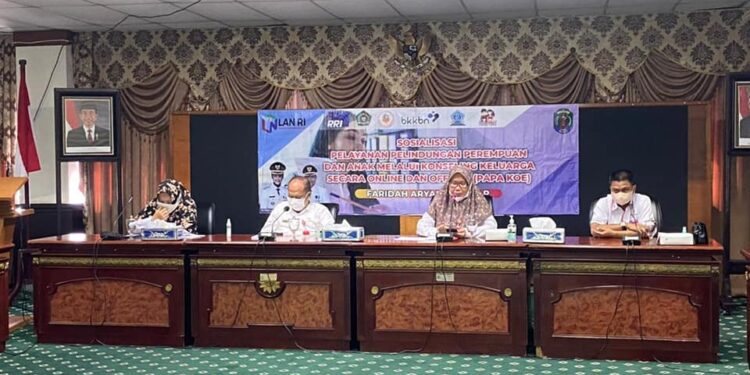 DP3AP2KB Nunukan Gelar Sosialisasi dan Launching Perbup Nomor 20 Tahun 2021