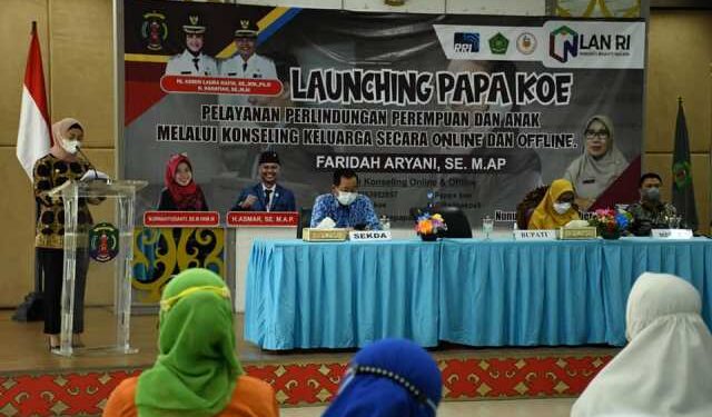 Bupati Laura Launcing Layanan PAPA KOE, Wadah Pengaduan Persoalan Perempuan dan Anak