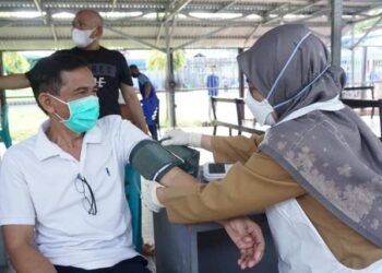 Ratusan Warga Lapas Tarakan Terima Dosis Pertama Vaksin Moderna