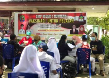 Pemkab Nunukan Mulai Berikan Vaksin untuk Pelajar