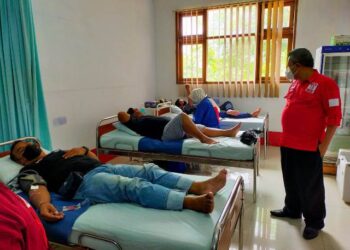 Peringati HUT ke 76, PMI Tarakan Gelar Donor Darah
