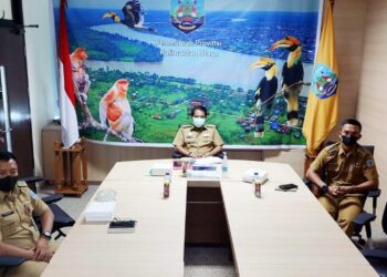 Gubernur Zainal Hadiri Rakernas Akuntansi dan Pelaporan Keuangan Pemerintah Secara Virtual