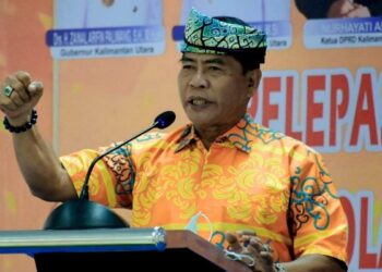 Lepas Kontingen Kaltara, Gubernur Zainal Targetkan 6 Medali Emas di PON XX Papua