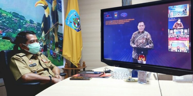 Hadiri Peluncuran MCP, Gubernur Zainal Segera Tindaklanjuti Arahan Kemendagri