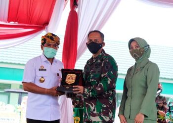 Gubernur Zainal Hadiri Sertijab Dandim 0907/Trk