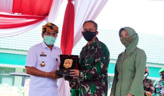 Gubernur Zainal Hadiri Sertijab Dandim 0907/Trk