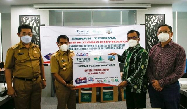 Terima Bantuan 5 Unit Oksigen Konsentrator untuk Bantu Penanganan Pasien Covid-19