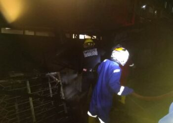 Kebakaran di Gang Tambak Lahap Gudang Millik Juanda