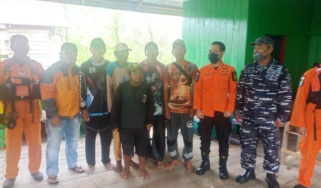 Tiga Warga Tarakan Ditemukan Selamat Setelah 12 Jam Bertahan di Laut