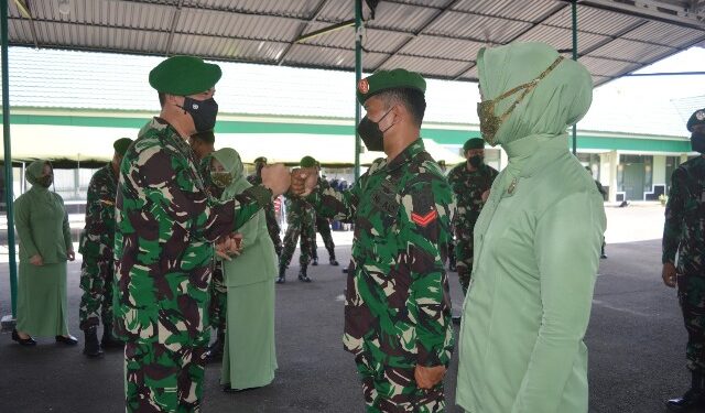 Pimpin Korps Rapor Kenaikan Pangkat, Dandim 0907/Trk: Kenaikan Pangkat Harus Dapat Memberikan Manfaat