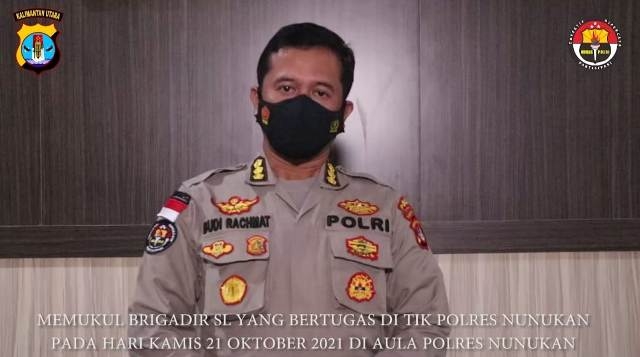 Viral Video Kapolres Nunukan Memukul Brigadir SL, Kabid Humas Polda Kaltara Membenarkan