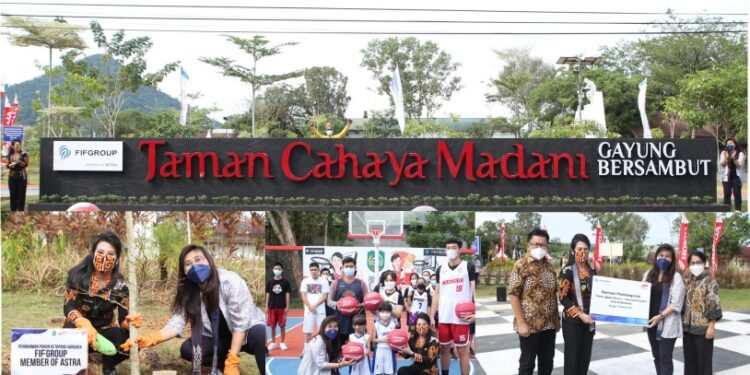 Kota Singkawang Kini Tambah Indah, FIFGROUP Dukung Pembenahan Taman Cahaya Madani