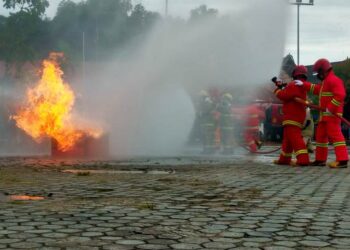 Lanjutkan Kerja Sama Dalam Penanganan Kebakaran di Tarakan