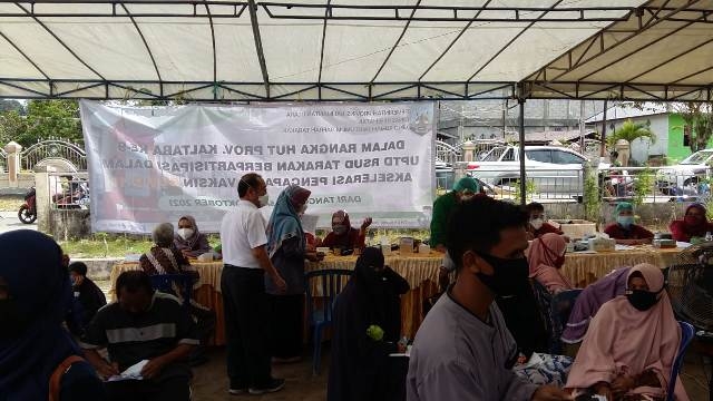 Sambut HUT ke-9 Kaltara, RSUD Tarakan Gelar Vaksinasi Massal, Siapkan 10 Ribu Dosis Vaksin