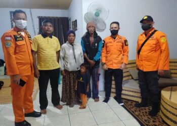 Amir Ditemukan Selamat di Perairan Beringin