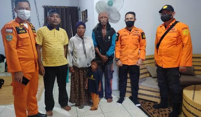 Amir Ditemukan Selamat di Perairan Beringin