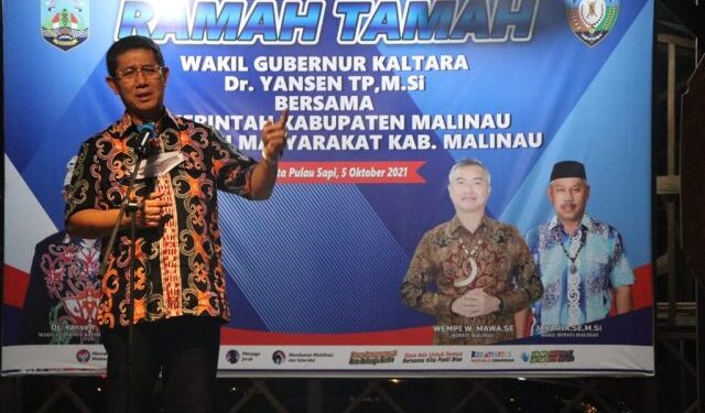 Kunjungan Kerja ke Malinau, Wagub Yansen Tegaskan Pentingnya Koordinasi