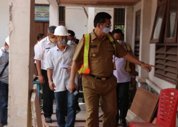 Wagub Yansen Tinjau Empat Kegiatan Pembangunan di Malinau