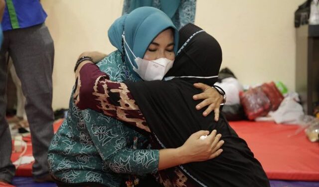 Ringankan Beban Korban Kebakaran Sebengkok, TP-PKK Kaltara Beri Bantuan