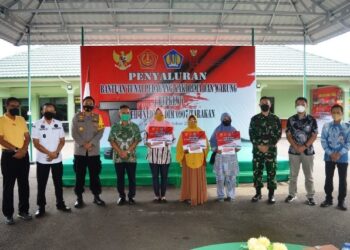 Kodim 0907/Tarakan Salurkan BTPKLW, Wali Kota Khairul Ajak Pedagang Segera Divaksin