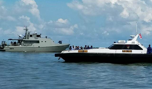 Gelar Operasi Patroli Terkoordinasi, Cegah Pelanggaran Hukum di Perairan Kaltara