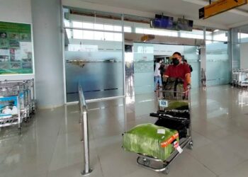 Bandara Juwata Tarakan telah memberlakukan SE Menhub Nomor 93 Tahun 2021 yang mengatur syarat perjalanan menggunakan pesawat udara. (foto: jendelakaltara.co)