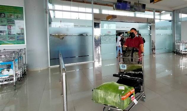 Bandara Juwata Tarakan telah memberlakukan SE Menhub Nomor 93 Tahun 2021 yang mengatur syarat perjalanan menggunakan pesawat udara. (foto: jendelakaltara.co)