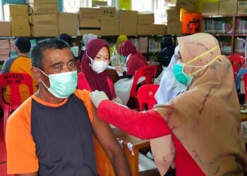 Difasilitasi Anggota DPR RI Dapil Kaltara Deddy Yevri Sitorus, Vaksinasi Tahap Tiga Sasar Dodis Kedua