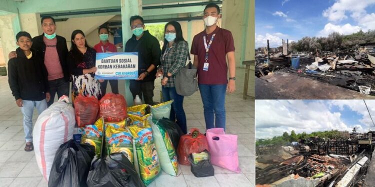 FIFGROUP Salurkan Bantun untuk Ringankan Beban Korban Kebakaran di Sebengkok
