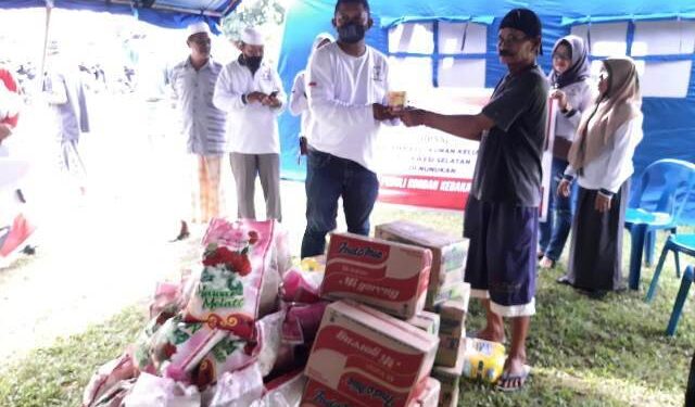 KKSS dan IPSS Nunukan Bantu Korban Kebakaran di Kelurahan Nunukan Timur