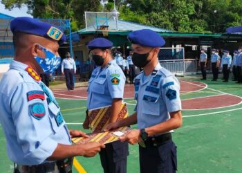 Dua Pegawai Naik Pangkat, Kepala Lapas Tarakan Ingatkan Itu Adalah Amanah