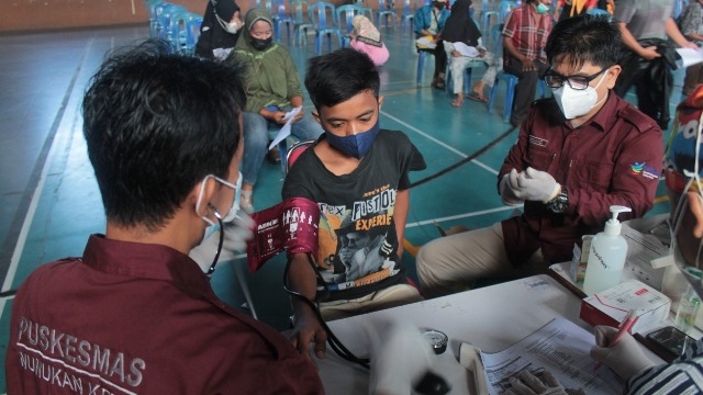 Gencar Lakukan Vaksinasi, Binda Kaltara Sasar Warga Nunukan