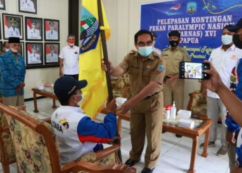 Lepas Kontingen Peparnas, Sekprov Suriansyah Pesan Jaga Nama Baik Kaltara