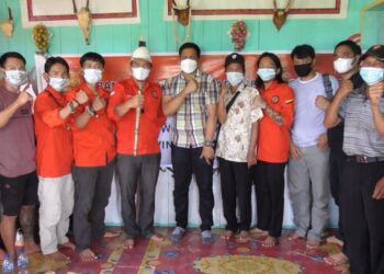 Direktorat Intelkam Polda Kaltara Salurkan Bansos dan Jalin Silaturahmi Bersama DPW TBBR Kaltara