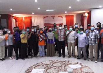 Silaturahmi Bersama Serikat Buruh, Direktur Intelkam Polda Kaltara Ajak Jaga Kamtibmas