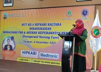 HIPKABI Kaltara Gelar Syukuran, Dirangkai dengan Sosialisasi PAB dan Asuhan Keperawatan Perioperatif