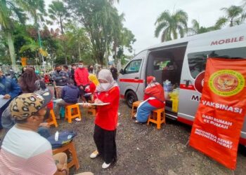 BINDA Kaltara Gelar Vaksinasi Terpusat di Beberapa Lokasi dan Vaksinasi Keliling