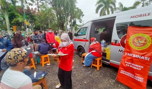 BINDA Kaltara Gelar Vaksinasi Terpusat di Beberapa Lokasi dan Vaksinasi Keliling