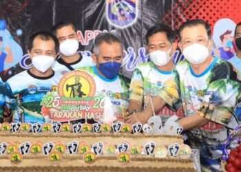 Hadiri HUT Tarakan House Harriers, Wali Kota Khairul Ajak Lawan Pandemi Covid-19