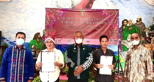 35 Warga Binaan Lapas Tarakan Terima Remisi Khusus Natal