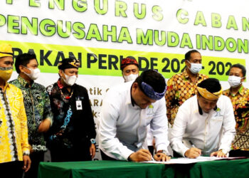 Sinergitas HIPMI Tarakan dan PT BAJA Dukung Program Pemkot Tarakan Realisasikan Rumah DP 0 Persen untuk Masyarakat
