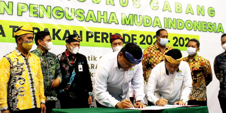 Sinergitas HIPMI Tarakan dan PT BAJA Dukung Program Pemkot Tarakan Realisasikan Rumah DP 0 Persen untuk Masyarakat