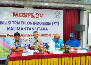 Pimpin Kembali Pengprov FTI Kaltara, Widodo Jadikan Momentum Mengejar Prestasi