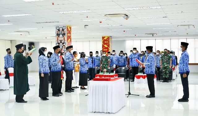 Gubernur Zainal Pesan Berikan Kinerja yang Baik, Jaga Nama ASN Pemprov Kaltara