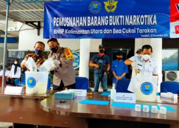 Musnahkan 5 Kg Sabu, Pelaku Oknum Satpol PP Bulungan Pernah Berhasil Sebelumnya