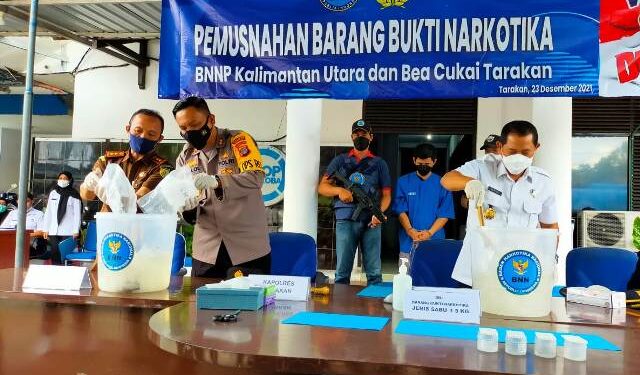 Musnahkan 5 Kg Sabu, Pelaku Oknum Satpol PP Bulungan Pernah Berhasil Sebelumnya