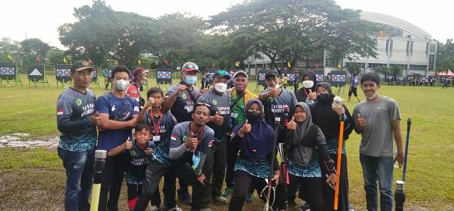 Tim Panahan Tarakan Bawa Pulang 10 Medali dari Kejuaraan Panahan Pelajar Piala Gubernur Kaltim 2021