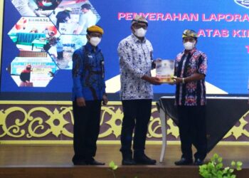 BPK Perwakilan Kaltara Serahkan LHP Semester II Tahun 2021, Temukan Beberapa Permasalahan Signifikan