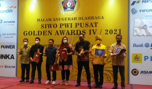 Wali Kota Khairul Diganjar Penghargaan dari SIWO PWI Pusat, Jadi Kado HUT ke-24 Kota Tarakan